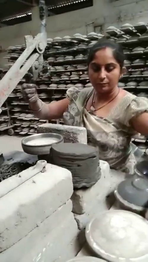 印度全自动土陶加工,这波操作看完是不是佩服手艺人
